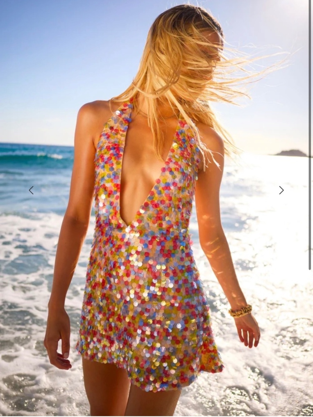 Retrofete Sequin Mini Dress